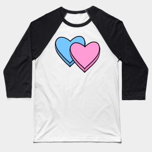 Candy Hearts Baseball T-Shirt